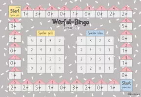 Vorschau - Spiele - Würfelbingo - Zerlegen - Ergänzen - bis 10 - Zerlegehäuser - Seite 2
