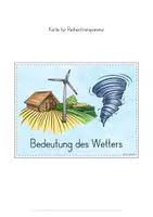 Vorschau - Stundenentwürfe - Wetter Bedeutung Einfluss Unterrichtseinheit - Seite 3