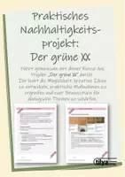 Vorschau - Arbeitsblätter - Praktisches Nachhaltigkeitsprojekt: 4 Challenges - Seite 1