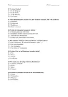 Vorschau - Arbeitsblätter - Quiz zu den Weltreligionen - Seite 1