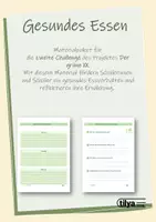 Vorschau - Arbeitsblätter - Nachhaltigkeitsprojekt: Gesundes Essen (2. Woche) - Deckblatt