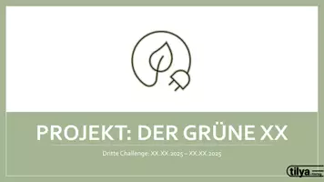 Vorschau - Arbeitsblätter - Nachhaltigkeitsprojekt: Energiesparen (3. Woche) - Seite 1