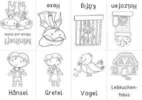 Vorschau - Anderer Materialtyp - Hänsel und Gretel Miniheftchen (mehrfachdifferenziert) - Seite 3