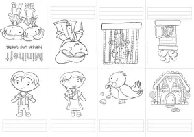Vorschau - Anderer Materialtyp - Hänsel und Gretel Miniheftchen (mehrfachdifferenziert) - Seite 2