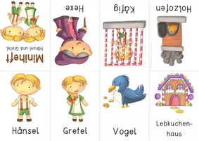 Vorschau - Anderer Materialtyp - Hänsel und Gretel Miniheftchen (mehrfachdifferenziert) - Seite 1