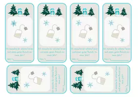 Vorschau - selbst erstellte Cliparts/Grafiken - Weihnachtsferiengrüße mit Teebeutel - Seite 2