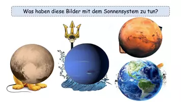 Vorschau - Stundenentwürfe - Die Planeten unseres Sonnensystems - Seite 1