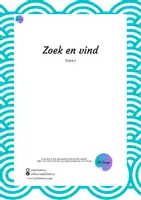 Voorbeeld - Juf Larissa - Zoek en vind Zomer - Voorblad