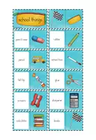 Vorschau - Spiele - Domino - "school things" - Seite 1