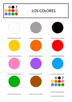 Aperçu - Jeux - ESPAGNOL A1 Vocabulaire - Les couleurs - Page 2