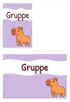 Vorschau - Bildkarten - Capybara-Klasse: Visualisierung der Gruppeneinteilung - Seite 3