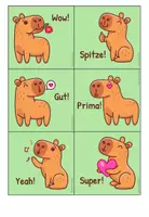 Vorschau - Anderer Materialtyp - Capybara-Klasse: Sticker und Lobkarten - Seite 3
