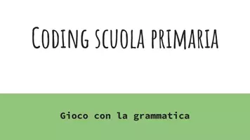 anteprima - Esercizi - Facciamo coding con la grammatica - - Pagina di copertina