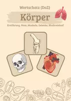 Vorschau - Spiele - Körper / Ernährung, Haut, Gelenke, Muskeln, Blutkreislauf - Deckblatt