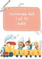 Vista previa - Decoración del aula - Números del 1 al 10 ABN_@auladepurpurina - Portada