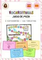 Vista previa - Juegos / Gamificación - Vocaventuras - JUEGO DE MESA - Portada