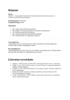 Vorschau - Arbeitsblätter - Klausur - Ökologie, intraspezifische Konkurrenz - Deckblatt