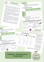 Vorschau - Arbeitsblätter - Wirbeltiere - Experten gesucht - Gruppenarbeit - Deckblatt