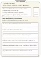 Vorschau - Arbeitsblätter - Christmas and Consumerism – Reading Comprehension & Writing Task (B1–B2) - Seite 2