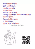 Vorschau - Arbeitsblätter - Nikolausgedicht ohne Schnickschnack - Seite 2