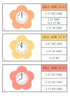 Voorbeeld - Knijpkaarten: quelle heures est-il? - Pagina 3