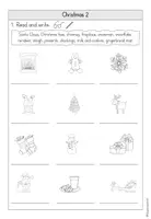 Vorschau - Arbeitsblätter - Lerntheke Christmas - Seite 1