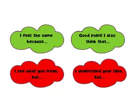 Vorschau - Poster - Agree and disagree politely (Schaubild) - Seite 2