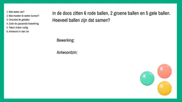 Voorbeeld - Rekenverhalen L2 - Optellen en aftrekken tot 100 zonder brug - Pagina 2