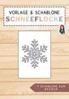 Vorschau - Arbeitsblätter - Schneeflocke - schlichte Schablone/Vorlage zum Basteln - Seite 3