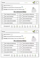Vorschau - Arbeitsblätter - Lesespaziergang - wachsendes Sparpaket (Klasse 1-4) - Seite 3