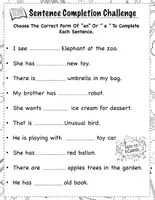 Aperçu - Feuilles d'exercices - Bright Mind English Activities - Page 1