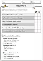 Vorschau - Arbeitsblätter - Krieg Kritik Religion Arbeitsblätter mit Fragen + Lösungen Lesetext - Seite 2