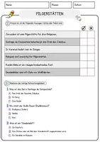 Vorschau - Arbeitsblätter - Pilgerstätten Religion Arbeitsblätter mit Fragen + Lösungen Lesetext - Seite 2