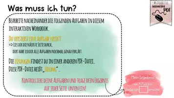 Vorschau - Arbeitsblätter - interactive pdf - "describing people" (interaktives Mini-Workbook) - Seite 2