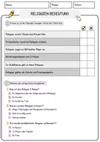Vorschau - Arbeitsblätter - Reliquien Bedeutung Religion Arbeitsblätter mit Fragen + Lösungen Lesetext - Seite 2