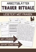 Vorschau - Arbeitsblätter - Religion Unterrichtspaket 10 Arbeitsblätter zu Glaube Religion Tradition und Ethik - Seite 1