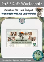 Vorschau - selbst erstellte Cliparts/Grafiken - Koala Kolino: Wer macht was, wo und warum? - Deckblatt