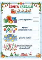 anteprima - Esercizi - Matematica...Natalizia: addizioni, sottrazioni e problemi - Pagina 1