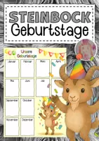 Vorschau - Anderer Materialtyp - Steinbockklasse Geburtstagskalender - Deckblatt