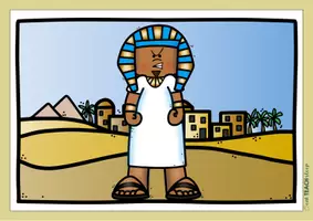 Vorschau - Stationenlernen - Mose - 10 Plagen/Auszug aus Ägypten - Bild- & Erzählkarten - Seite 1