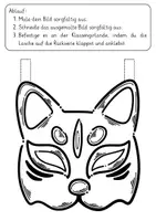 Vorschau - Arbeitsblätter - Karneval, Fasching, Fasnacht Girlande | Klassenprojekt | Basteln - Seite 3
