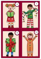 Vorschau - Arbeitsblätter - Rechenspaziergang - Subtraktion (ZR10) Weihnachten - Seite 1
