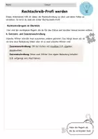Vorschau - Arbeitsblätter - Rechtschreibregeln und -übung für die 5. Klasse (+Lösung) - Seite 2