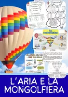 anteprima - Materiale di supporto/inclusione - L’aria e la mongolfiera - Pagina di copertina