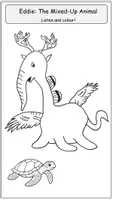 Vorschau - Stundenentwürfe - Unterrichtsentwurf: The Mixed-Up Animal (listen and colour) / differenzierte Höraufgabe - Seite 1