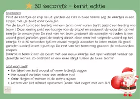 Voorbeeld - 30 seconds kerst editie - Pagina 1