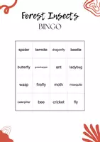 Vorschau - Spiele - Waldtiere Wortschatz Bingo Englisch - Seite 3