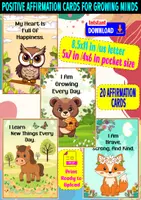 Aperçu - Inclusion - Positive Affirmation Cards for Growing Minds - Page de couverture