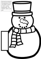 Vorschau - Arbeitsblätter - Gedicht "Der Schneemann auf der Straße" von Robert Reinick - Seite 2