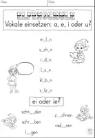 Vorschau - Arbeitsblätter - Materialpaket "In der Elfenschule" Verben und Verbformen - DaZ / DaF / Deutsch - Seite 3